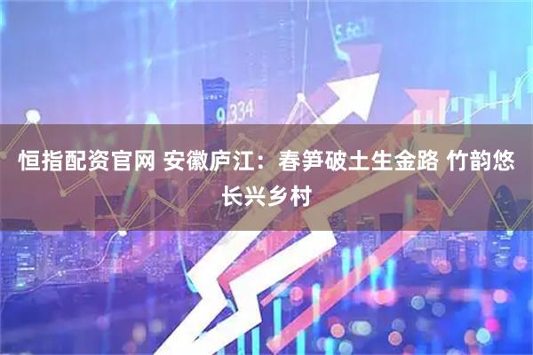 恒指配资官网 安徽庐江：春笋破土生金路 竹韵悠长兴乡村